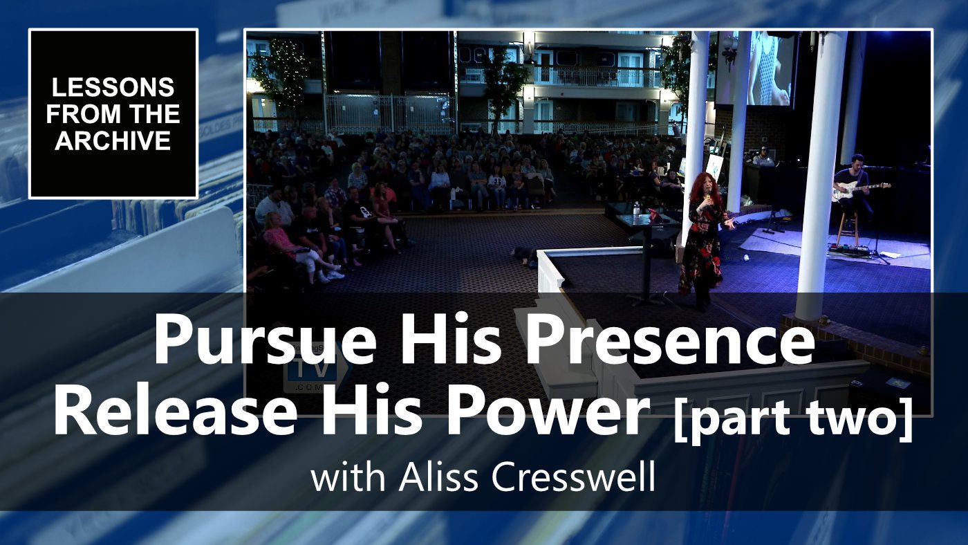 Pursue His Presence Aliss Cresswell